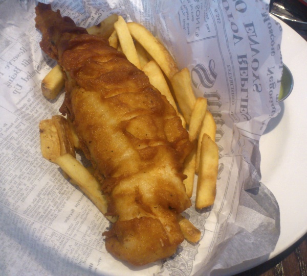 Fish and Chips - das englische Nationalgericht.